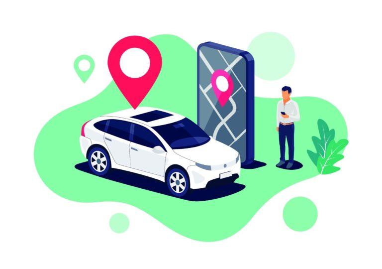Movida Smart Car mit GPS-Navigation und Standort-App