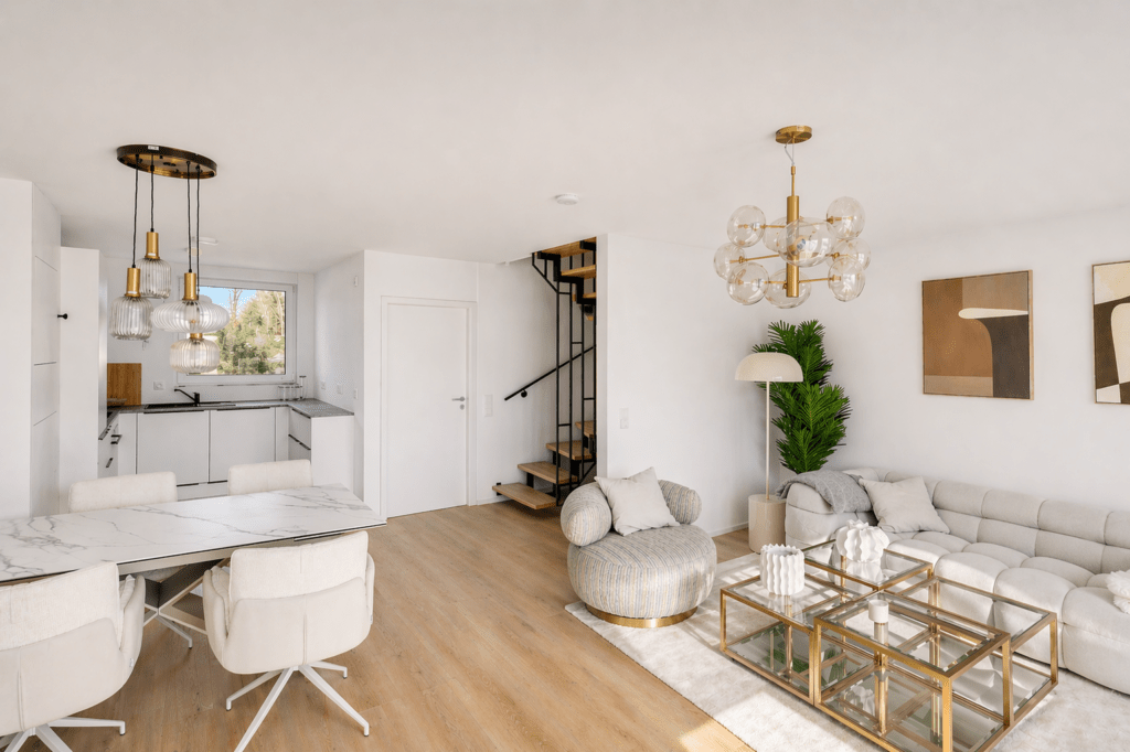 Erdgeschoss Wohnzimmer Haus mieten Gehrden bei Hannover