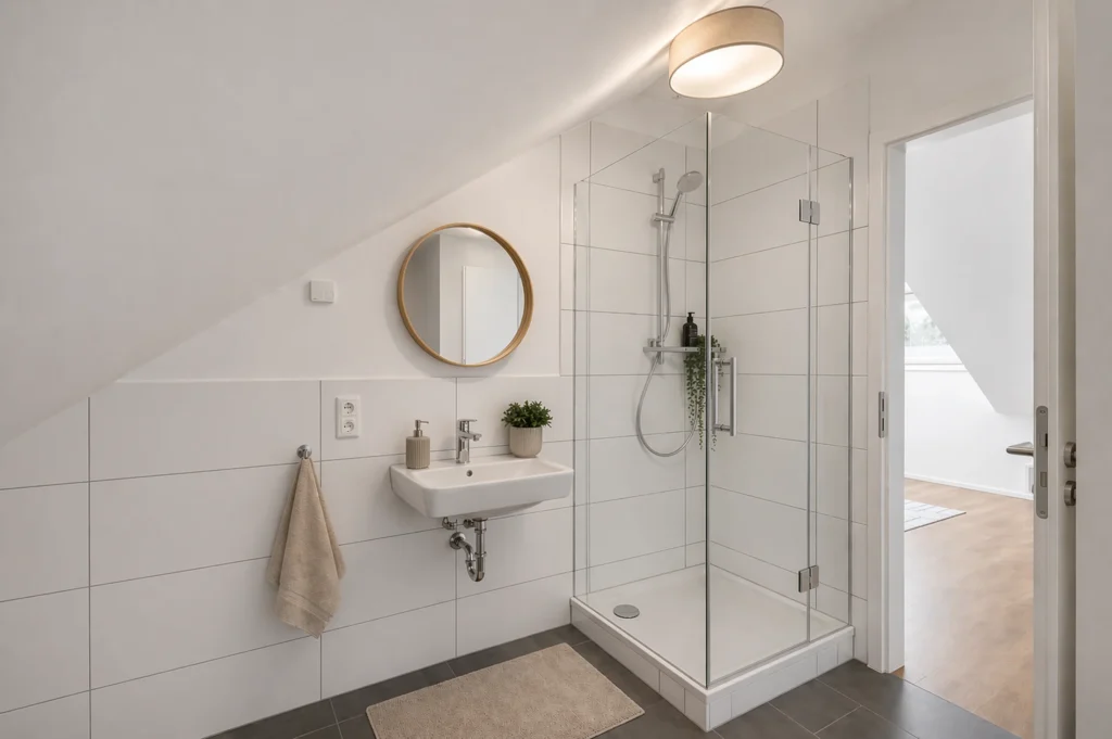 Dachgeschoss Badezimmer Haus mieten